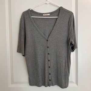Marine layer Lexi ribbed top